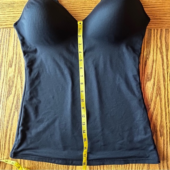 Maidenform Black Shapewear Camisole Padded Bra Adjustable Straps Size 2XL - Picture 2 of 6